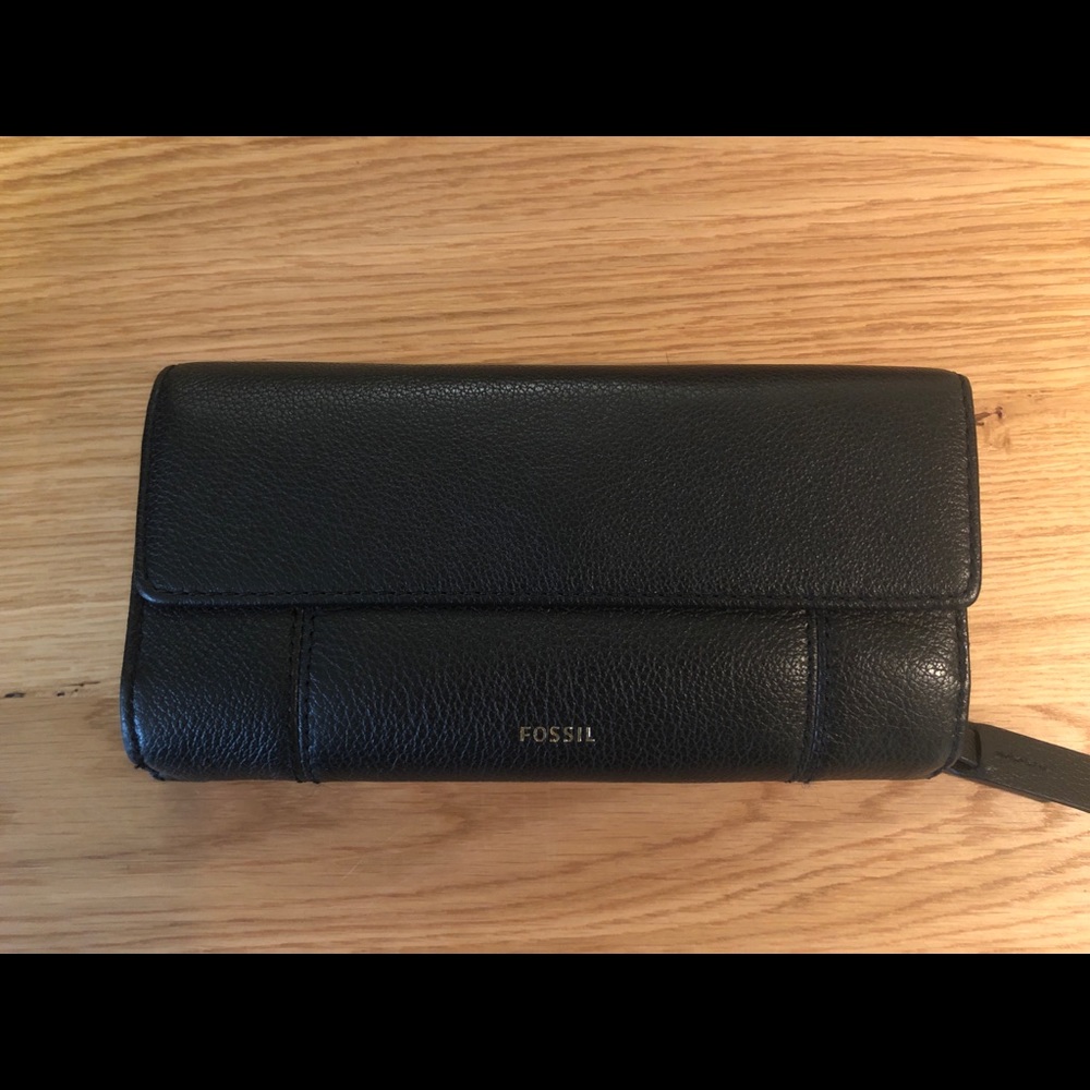Fossil leather wallet